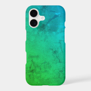Blue green marble , rainbow art iPhone 17 case
