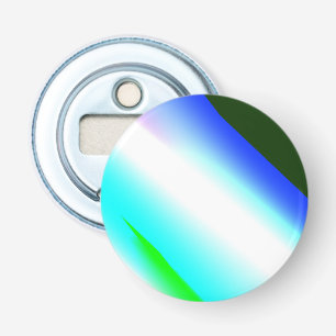 Blue green rainbow abstract texture pattern art t bottle opener