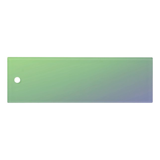 Blue green rainbow abstract texture pattern art  t ruler (Front)
