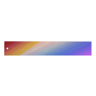 Blue green rainbow abstract texture pattern art t ruler