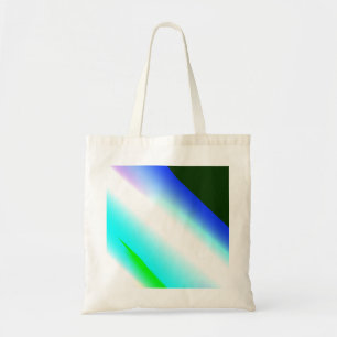 Blue green rainbow abstract texture pattern art t tote bag