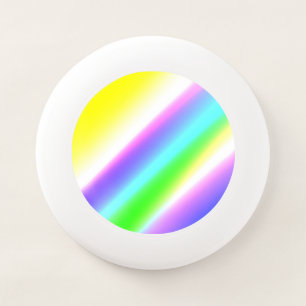 Blue green rainbow abstract texture pattern art t Wham-O frisbee