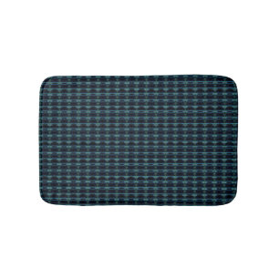 Blue Green Rainbow Stars Pattern Bath Mat