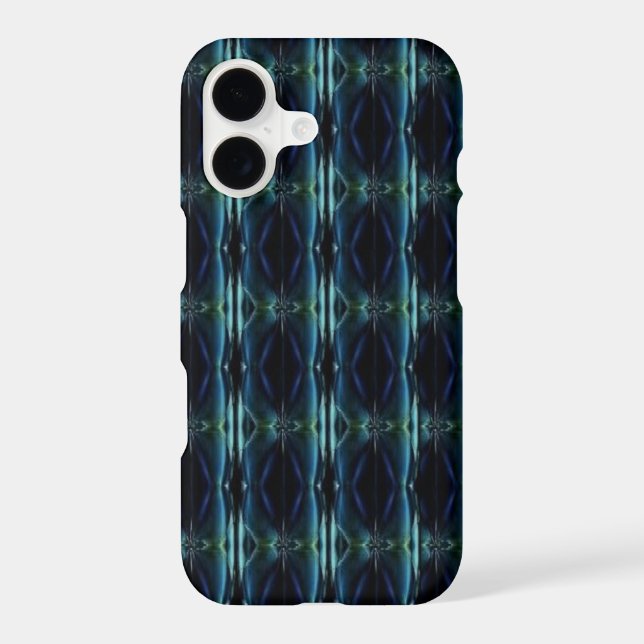 Blue Green Rainbow Stars Pattern Case-Mate iPhone Case (Back)
