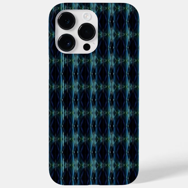 Blue Green Rainbow Stars Pattern Case-Mate iPhone Case (Back)