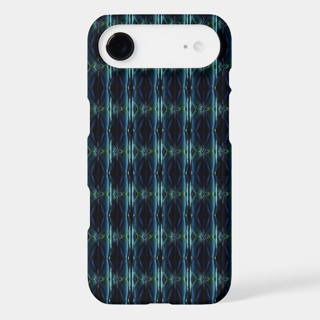 Blue Green Rainbow Stars Pattern Case-Mate iPhone Case (Back)