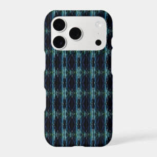 Blue Green Rainbow Stars Pattern iPhone 17 Pro Case