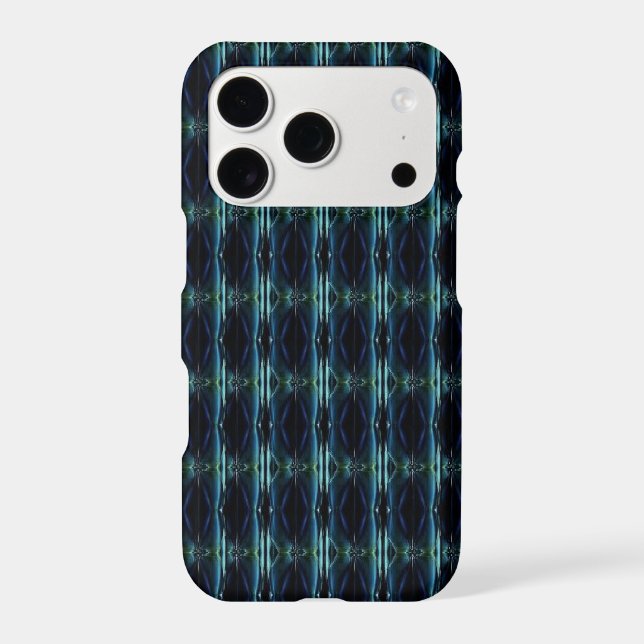 Blue Green Rainbow Stars Pattern Case-Mate iPhone Case (Back)