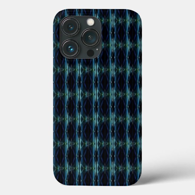 Blue Green Rainbow Stars Pattern Case-Mate iPhone Case (Back)
