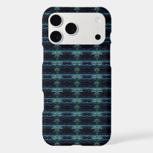 Blue Green Rainbow Stars Pattern iPhone 17 Pro Max Case