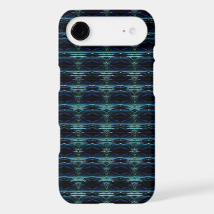 Blue Green Rainbow Stars Pattern iPhone 17 Air Case