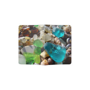 Blue Green Seaglass Passport Holders Travel