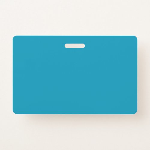 Blue_green solid color  badge