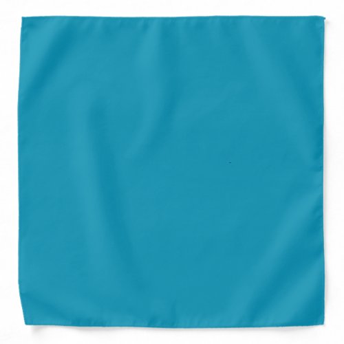 Blue_green solid color  bandana