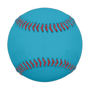 Blue-green (solid color)  baseball