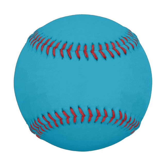 Blue-green (solid color)  baseball (Front)