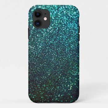 Blue/green Sparkle Glitter Iphone 5 Case by ConstanceJudes at Zazzle