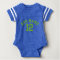 Blue & Green Sports Jersey Custom Name Number
