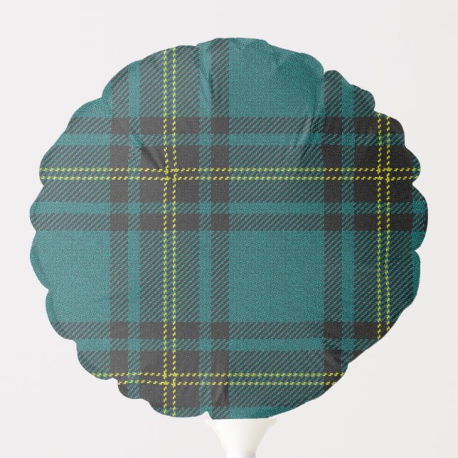 Blue-Green Tartan Balloon (Front)
