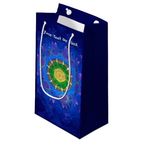 Blue_Green Tie Dye Small Gift Bag