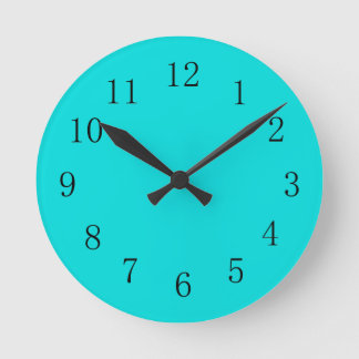 Blue Green Wall Clock