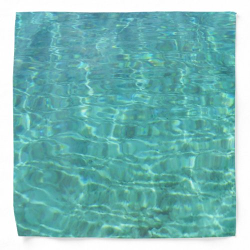 Blue Green Water Aqua Sea Modern Design Template Bandana