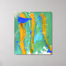 Blue, Green, & Yellow (Color Study) #1