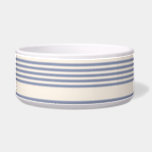 Blue-grey and beige five stripe pattern bowl<br><div class="desc">Blue-grey and beige five stripe pattern</div>