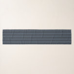 Blue grey and black stripes scarf<br><div class="desc">Blue grey and black stripes</div>