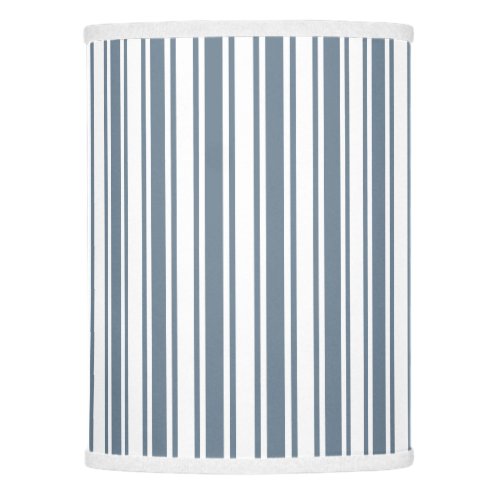 Blue_grey and white candy stripes lamp shade