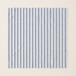Blue grey and white candy stripes scarf<br><div class="desc">Blue grey and white candy stripes</div>