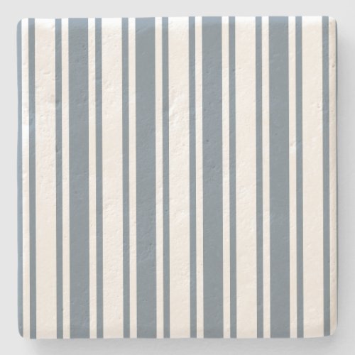 Blue_grey and white candy stripes stone coaster