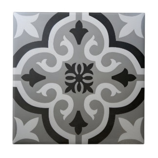 blue grey floor tiles vintage