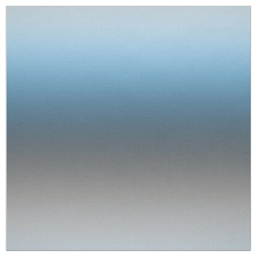 Blue Grey Gradient Ombre Colored Fabric