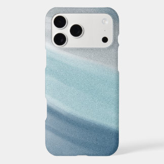 Blue–Grey Marble Wave iPhone 17 Pro Max Case