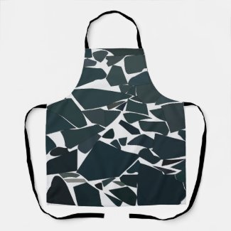Blue Grey Modern Geometric Pattern