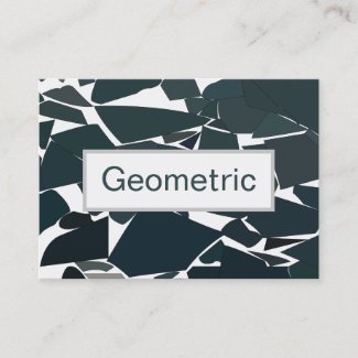 Blue Grey Modern Geometric Pattern