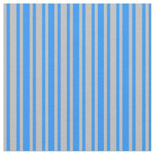 Blue & Grey Striped/Lined Pattern Fabric
