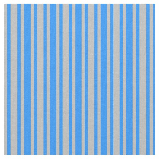 Blue & Grey Striped/Lined Pattern Fabric