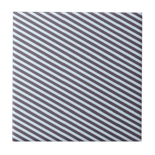 Blue Grey Striped Tile