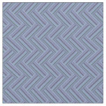 Blue-grey stripes double weave pattern fabric
