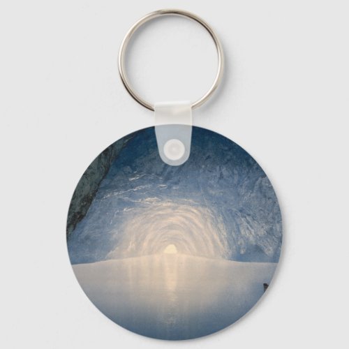 Blue Grotto Island of Capri Campania Italy Keychain