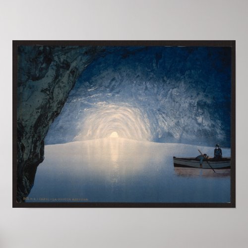 BLUE GROTTO POSTER