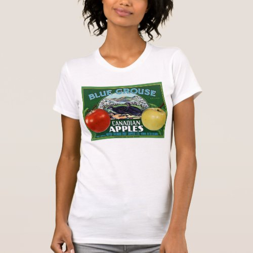 Blue Grouse Canadian Apples T_Shirt