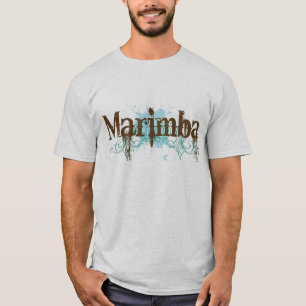 Blue Grunge Marimba T-shirt