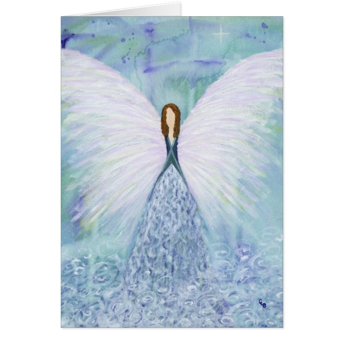 Blue Guardian Angel Cards