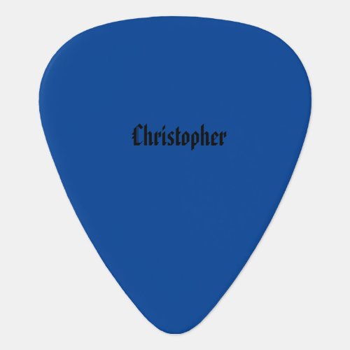 Blue Guitar Pick