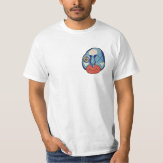 Blue Guy mixed media  T-Shirt