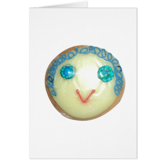 Blue Hair Emoji Art Print/Graphic (Front)