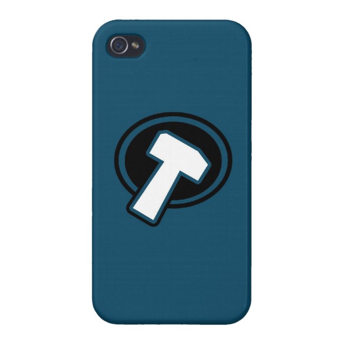 Blue Hammer   iPhone 4 Case